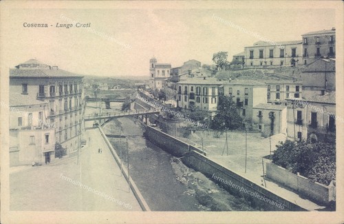 P596 cartolina cosenza citta - p596, citta'