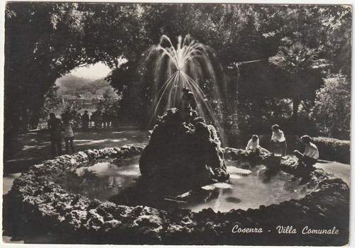 Cosenza villa comunale - villa,