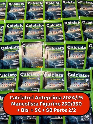 Calciatori anteprima 2024 2025 - anteprima,