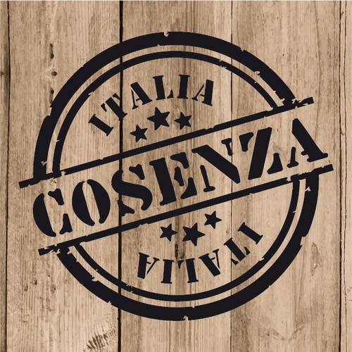 Adesivo cosenza vinile - vinile, /