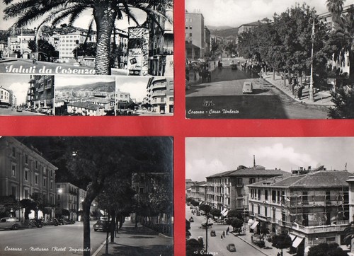 Cosenza lotto 14 cartoline - di,