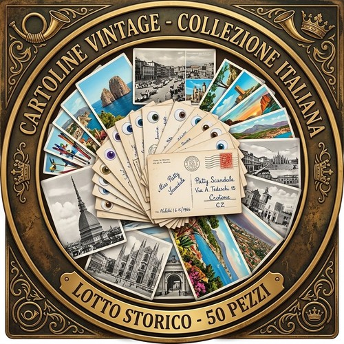 Lotto cartoline n - lotto, usate