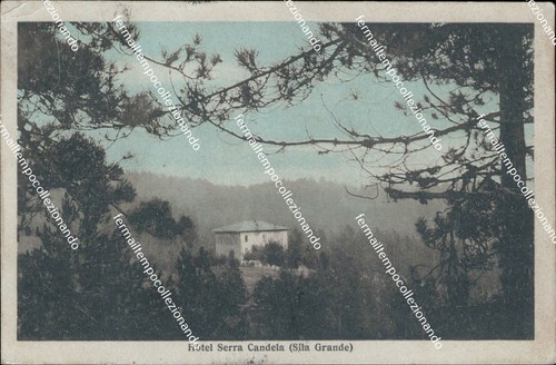 Ac758 cartolina hotel serra - cartolina,