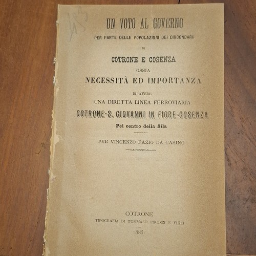 Fazio ferrovia cotrone - ferrovia,