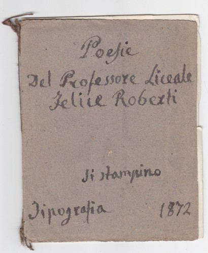 Ww861 manoscritto poesie del - ww861-manoscritto-poesie,