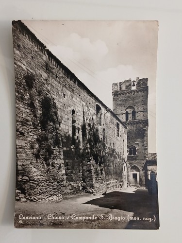 Cartolina lanciano chieti 1957 - lanciano,