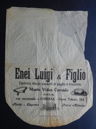 Cosenza busta per cappelli - --,
