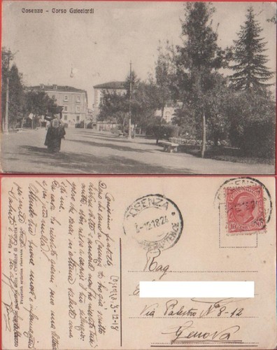 Cosenza corso guicciardi - cosenza, donna