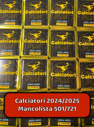 Calciatori 2024 2025 - calciatori,
