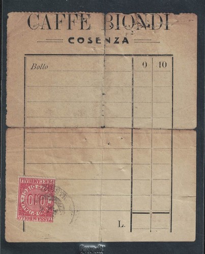 Cosenza caffe biondi - biondi, ---