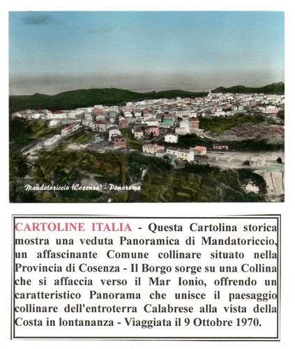 Mandatoriccio 1970 - (cosenza),